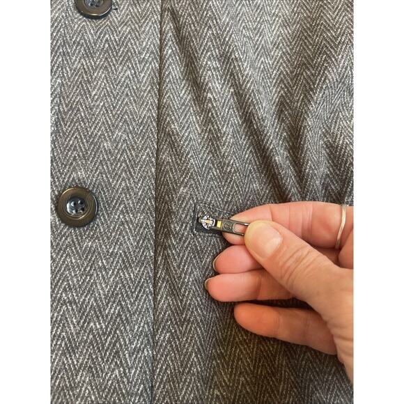 Lululemon TrailBlazer Herringbone Jacket Men's Medium Zip Button Travel Work - Picture 3 of 11